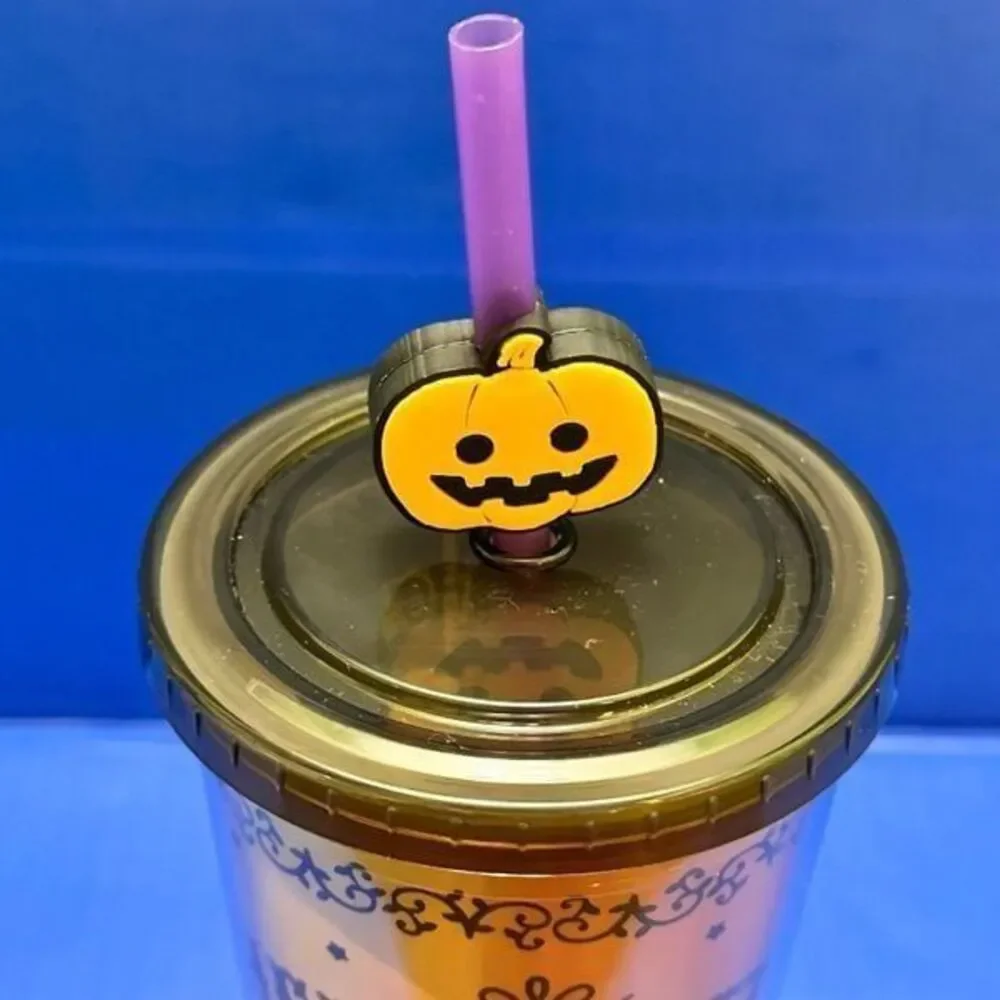 Hello Kitty Halloween Pumpkin Travel Tumbler Cup